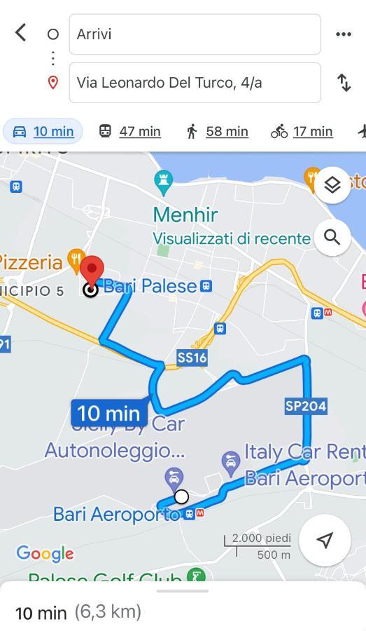 Palese Apartment Bari Zewnętrze zdjęcie